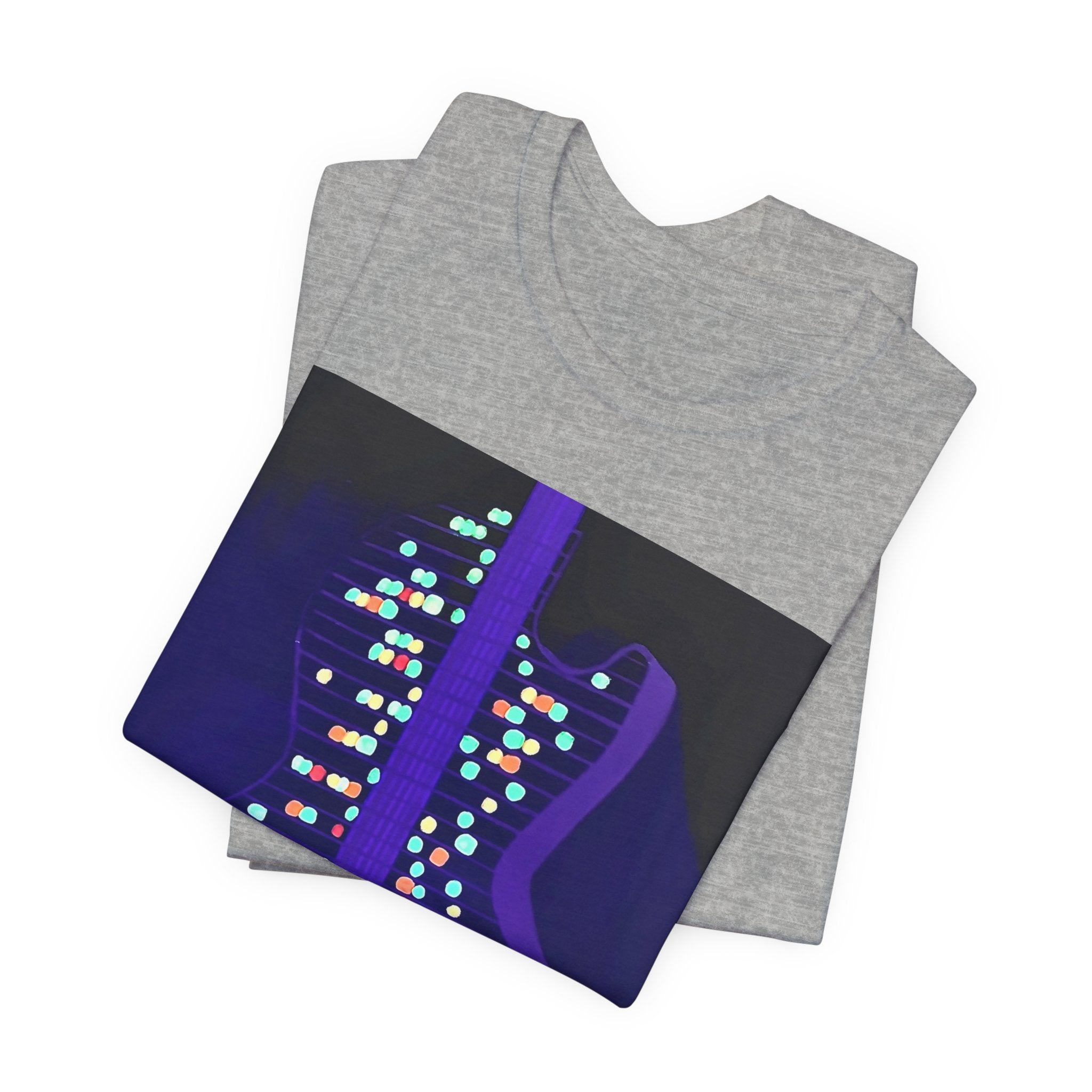 ALL AMERICAN GUITAR T-Shirt — Neon