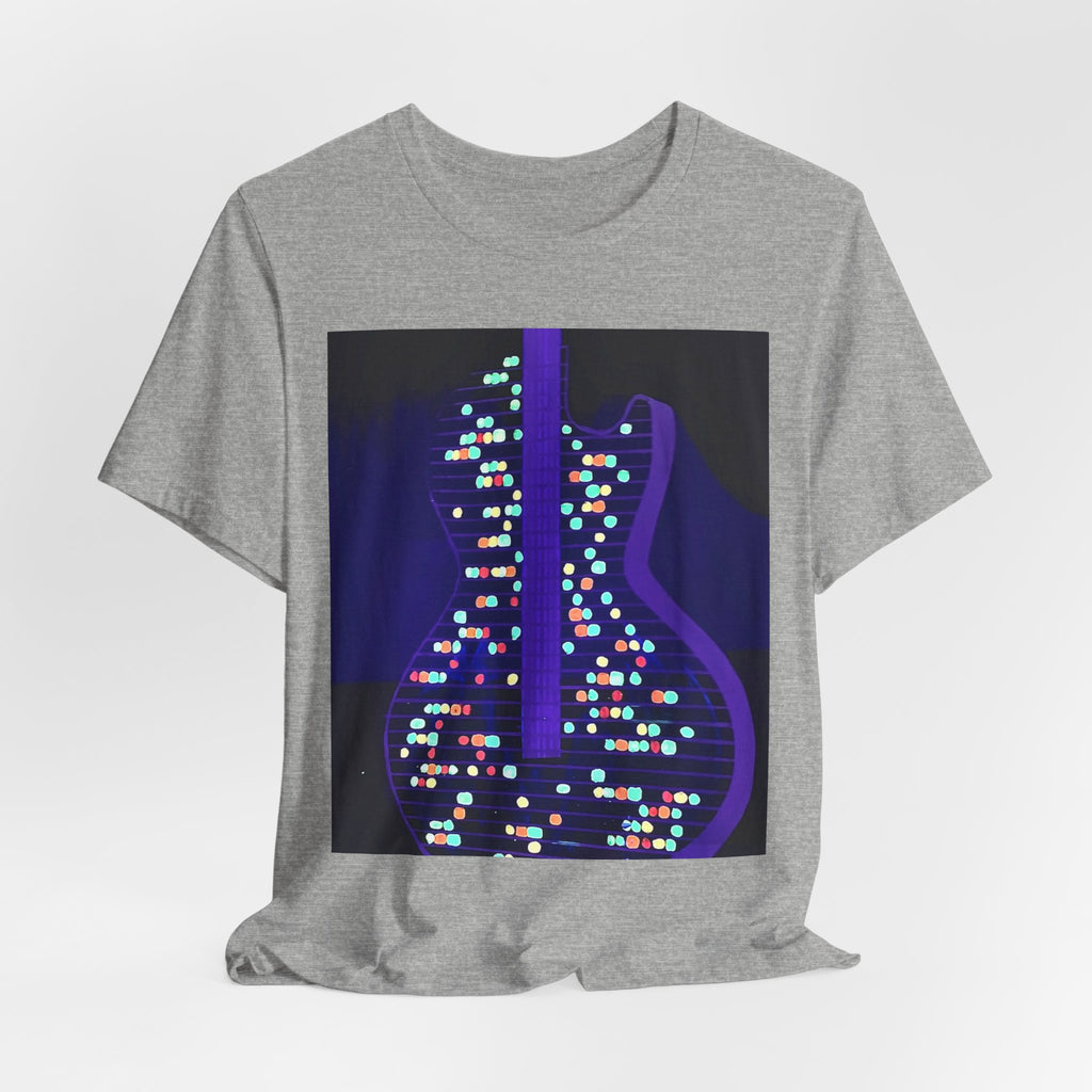 ALL AMERICAN GUITAR T-Shirt — Neon