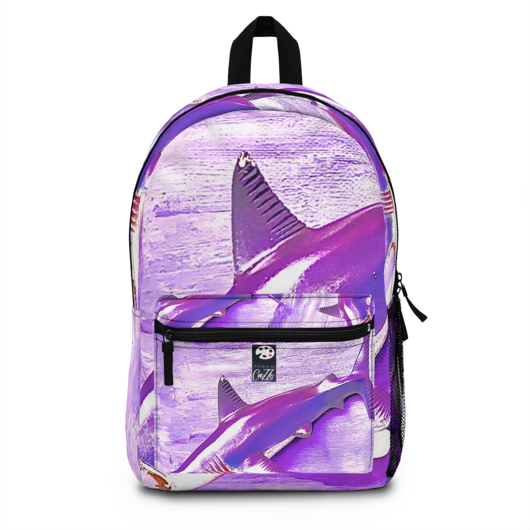 SHARK WEEK Backpack "Beneath the Surface" Purple