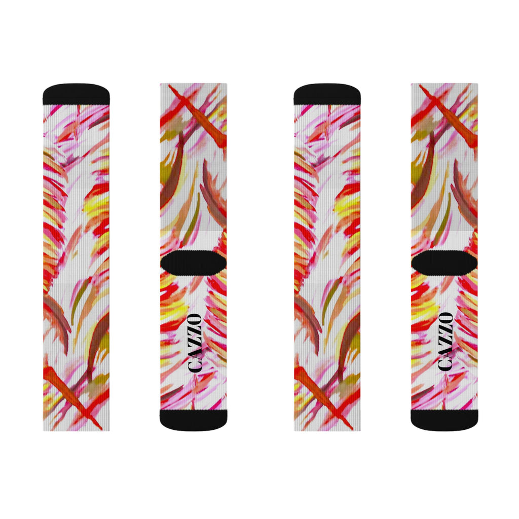 CAZZO SOCKS "Tornado" Pink