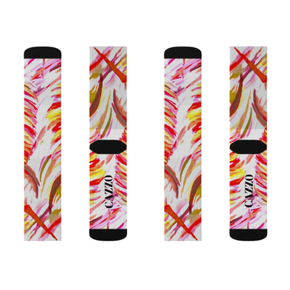 CAZZO SOCKS "Tornado" Pink