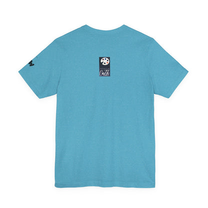 SHARK WEEK T SHIRT "Beneath the Surface" Blue Steel | Shark Art Tee