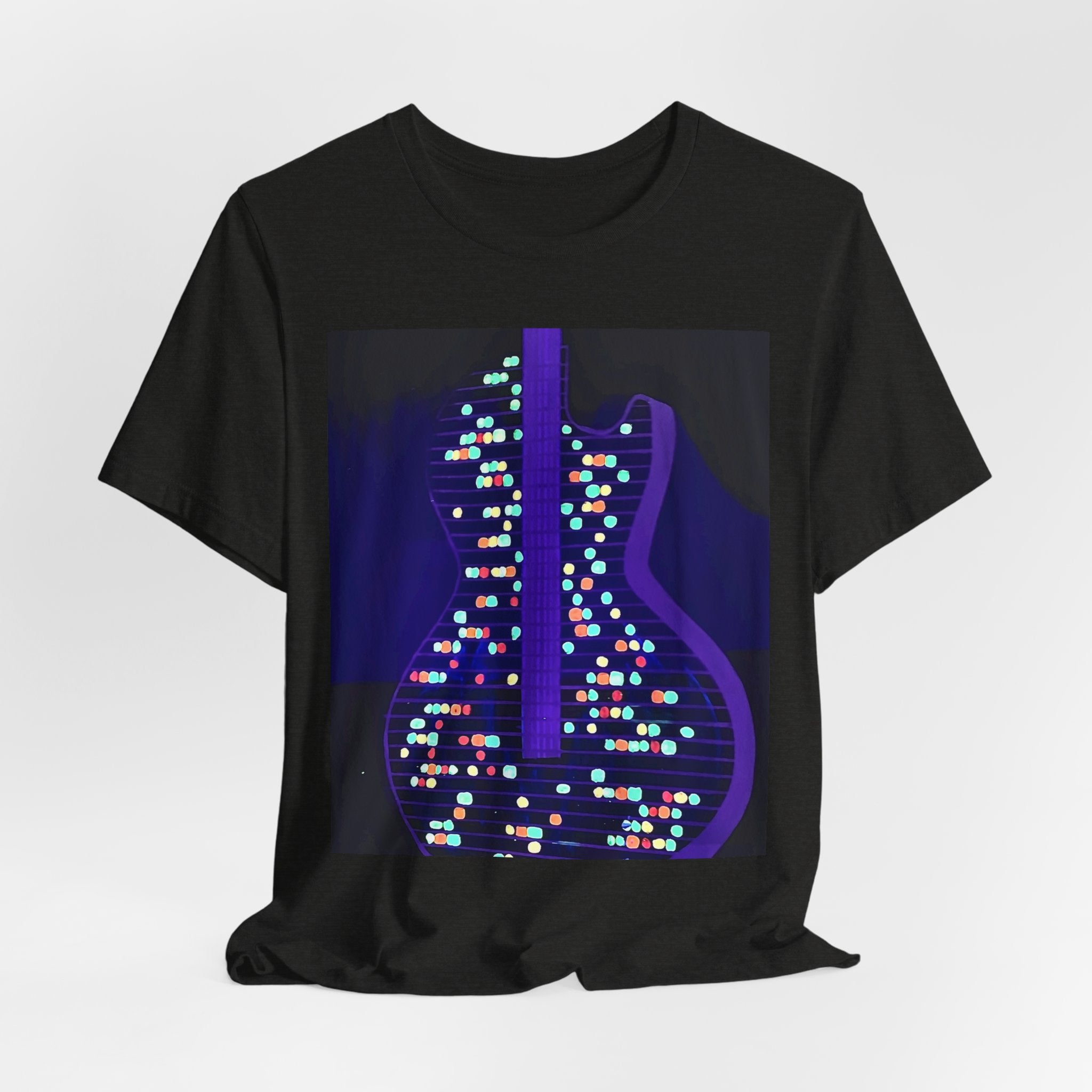 ALL AMERICAN GUITAR T-Shirt — Neon