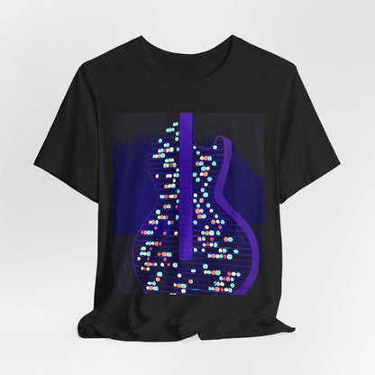 ALL AMERICAN GUITAR T-Shirt — Neon