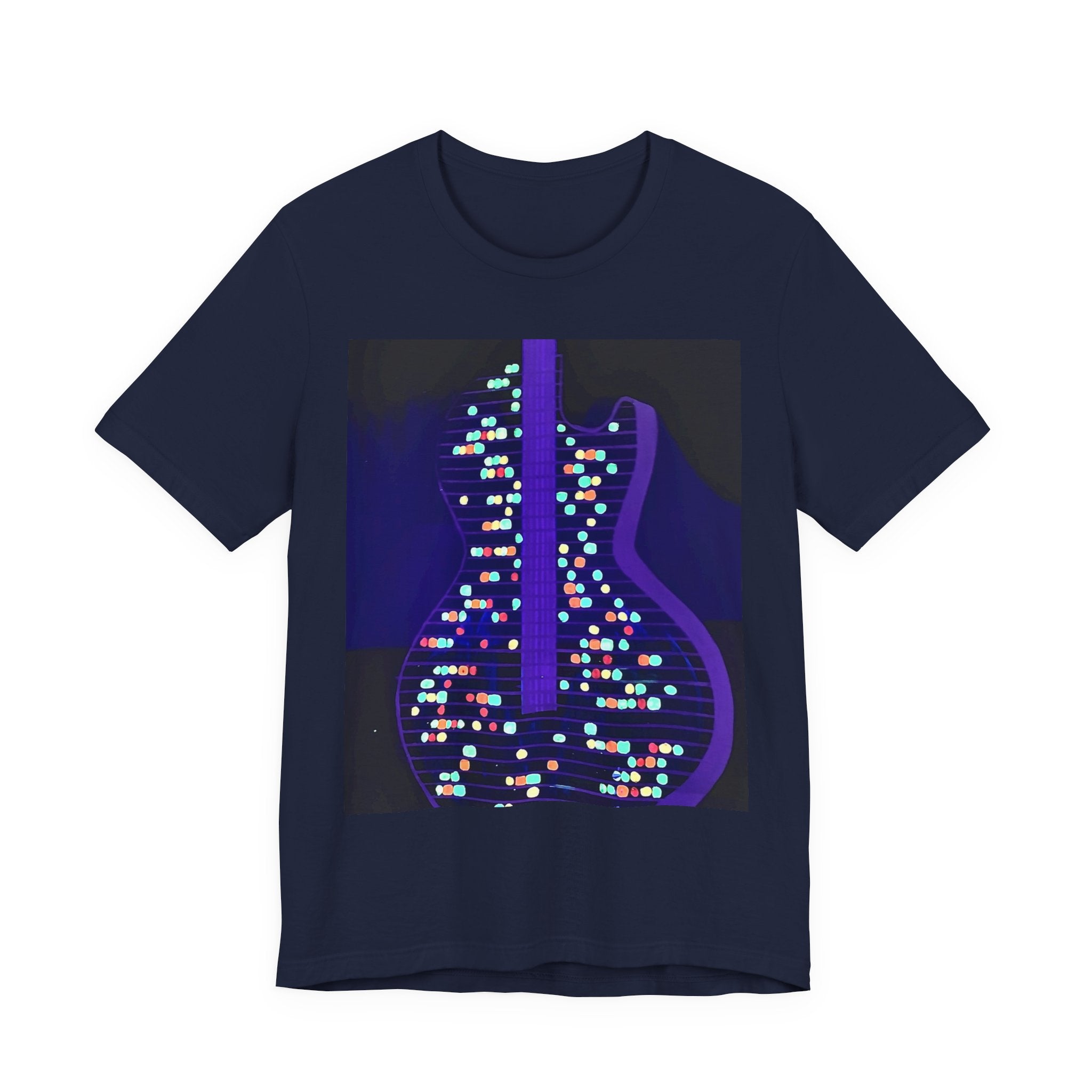 ALL AMERICAN GUITAR T-Shirt — Neon