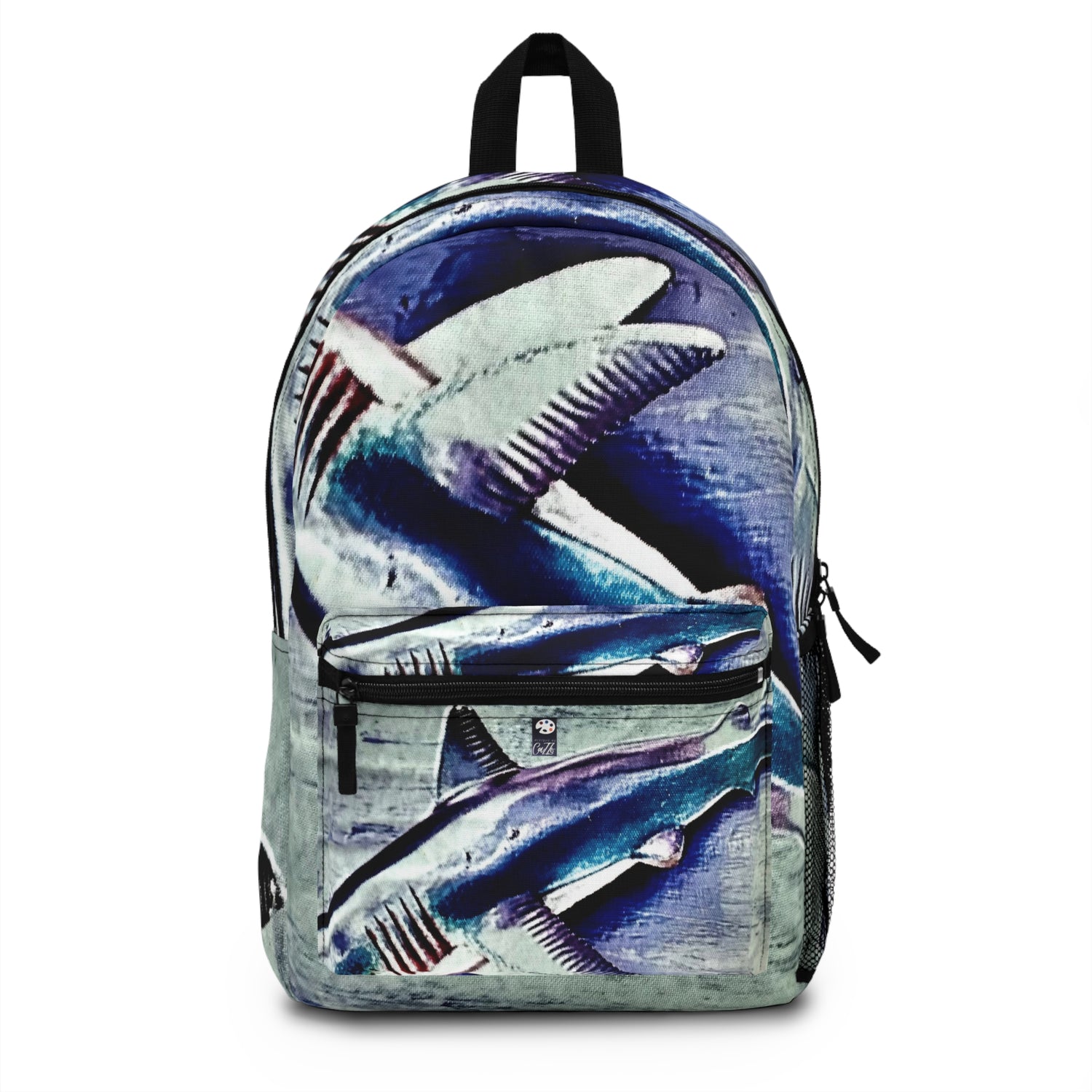 SHARK WEEK Backpack "Beneath the Surface" Blue Steel