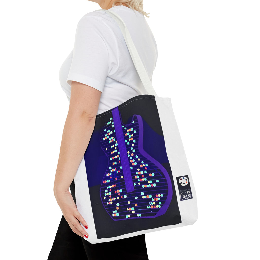 ALL AMERICAN GUITAR Tote Bag  Neon