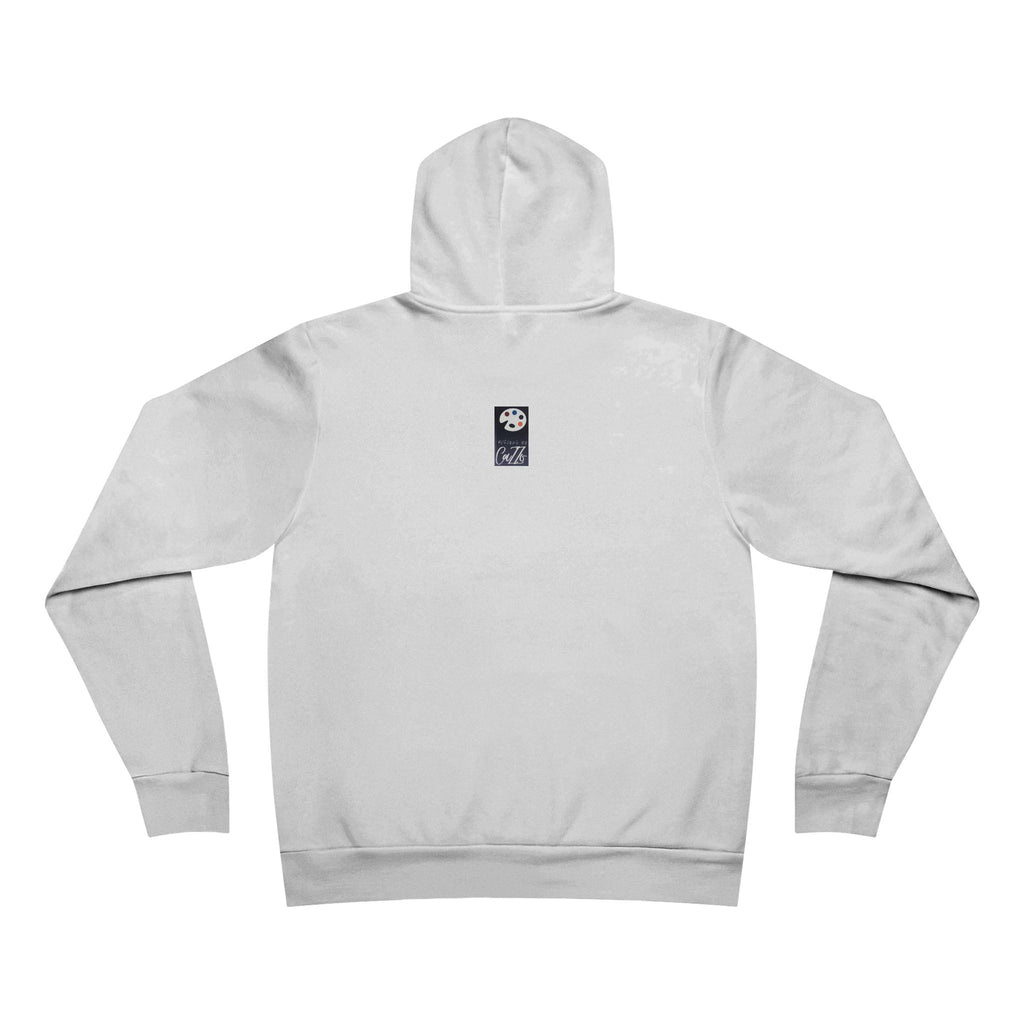 Electric Guitar Hoodie - Neon Purple Music Note Pullover