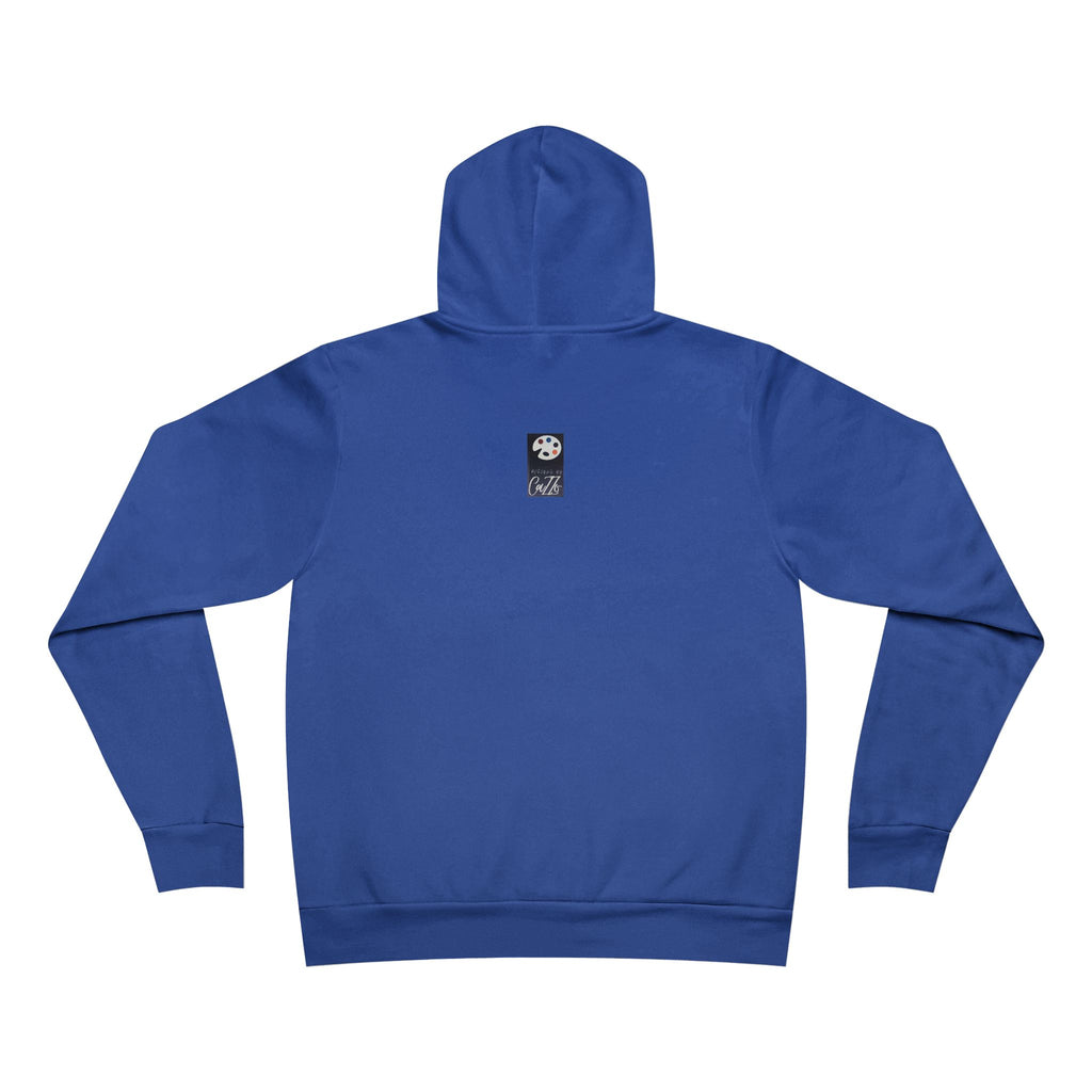 Electric Guitar Hoodie - Neon Purple Music Note Pullover