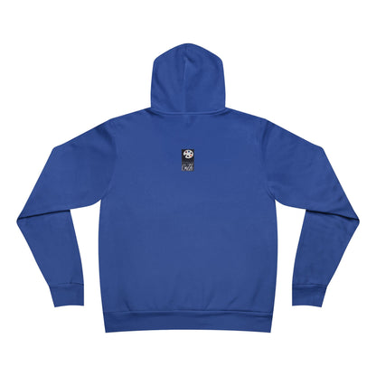 Electric Guitar Hoodie - Neon Purple Music Note Pullover