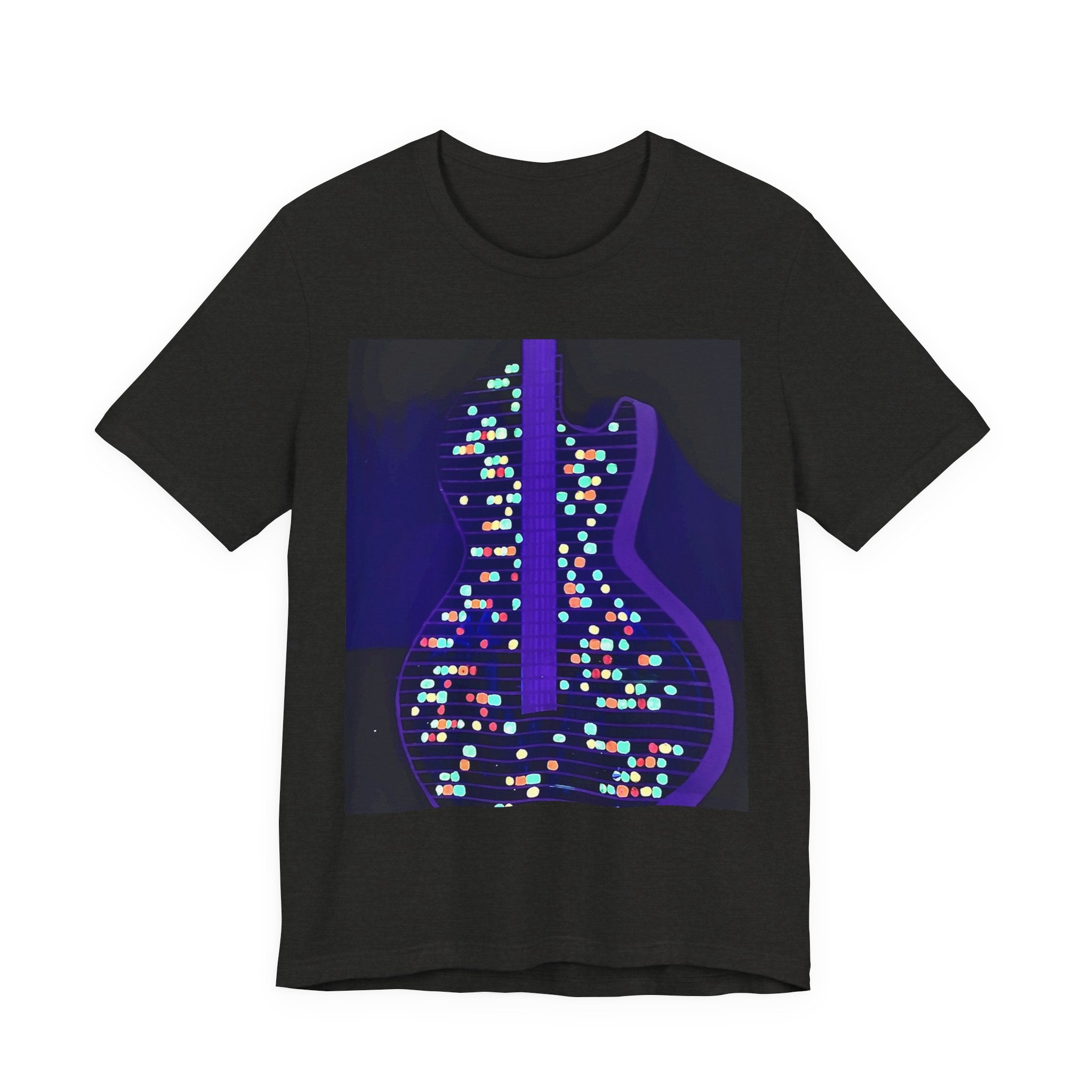 ALL AMERICAN GUITAR T-Shirt — Neon