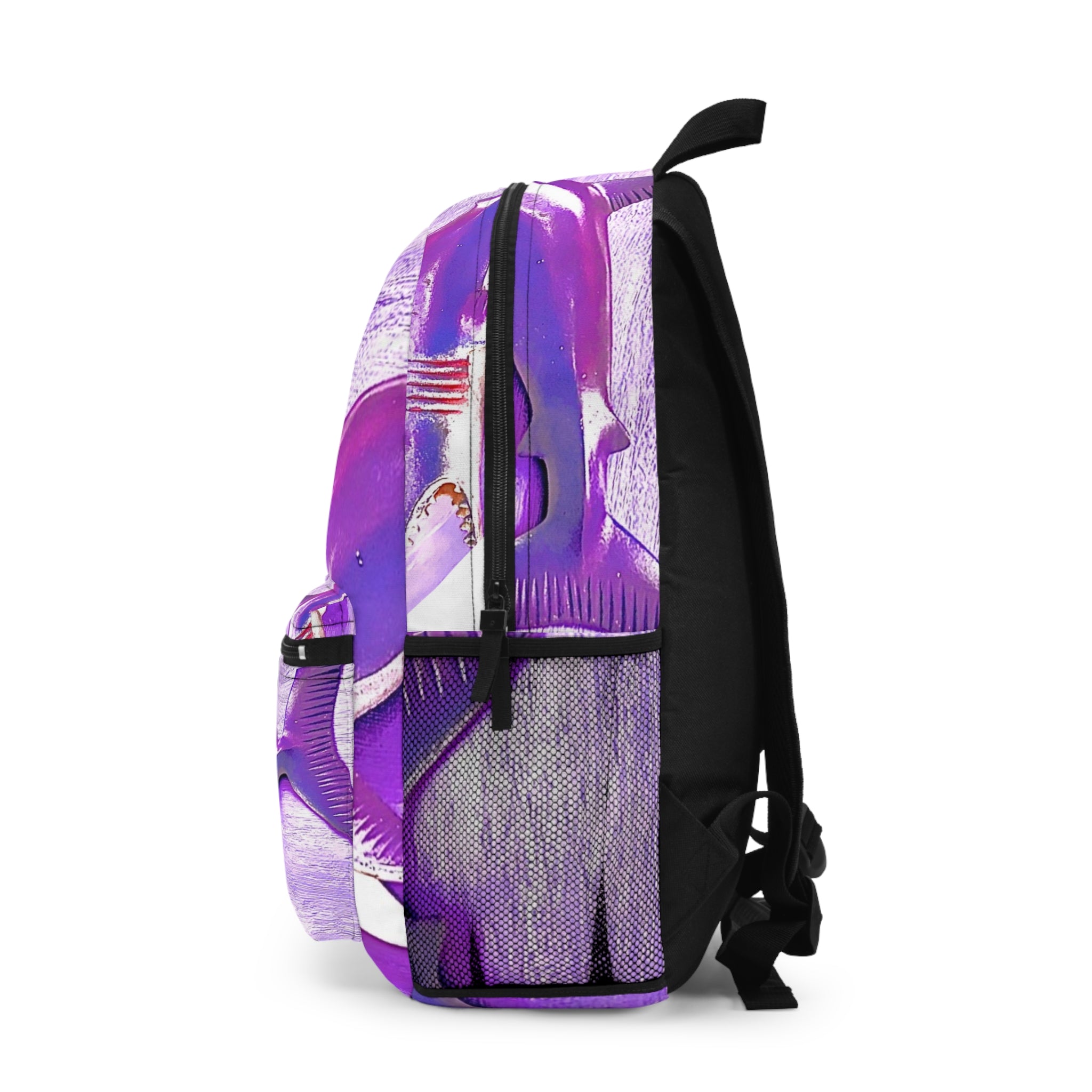 SHARK WEEK Backpack "Beneath the Surface" Purple