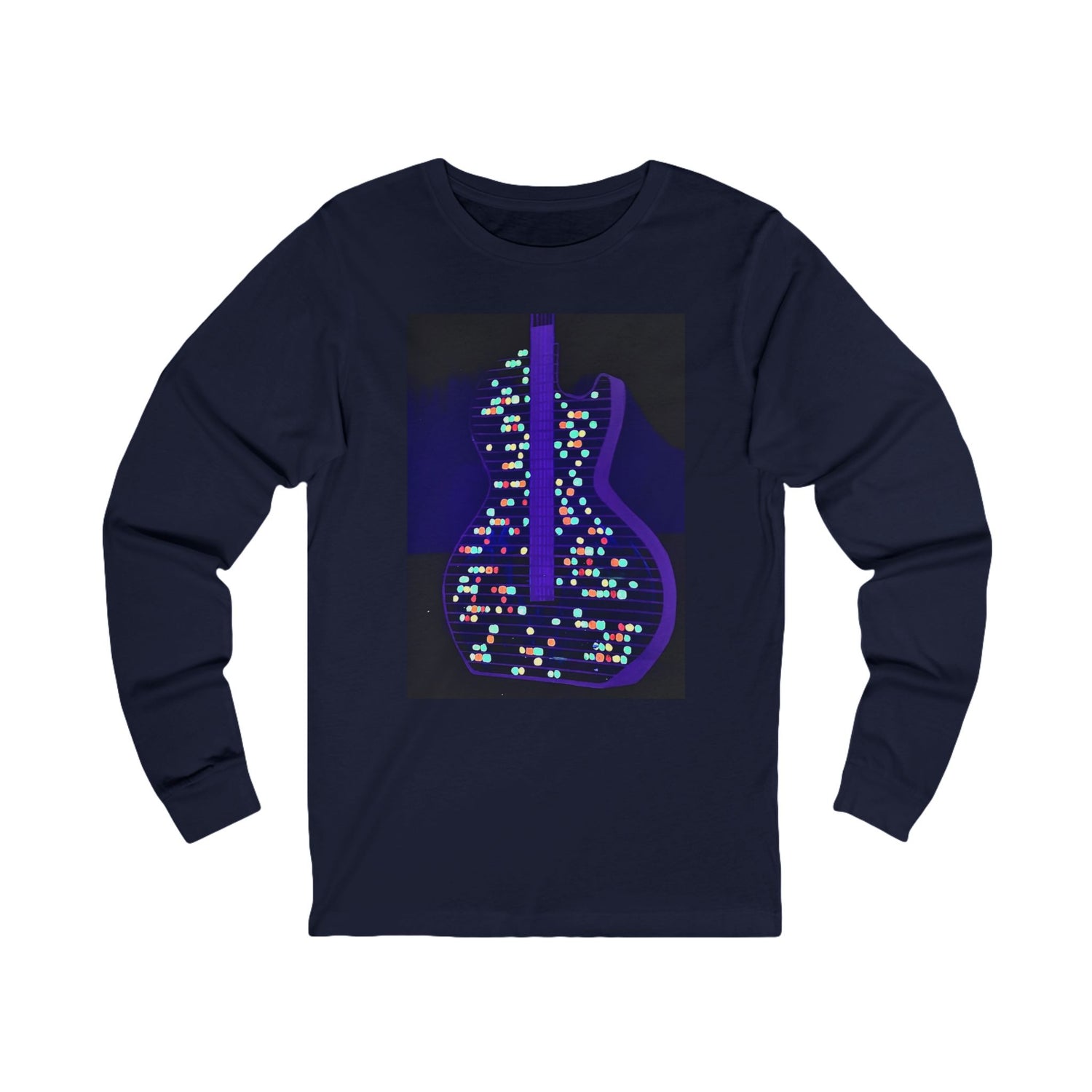 ALL AMERICAN GUITAR Long Sleeve Tee — Neon