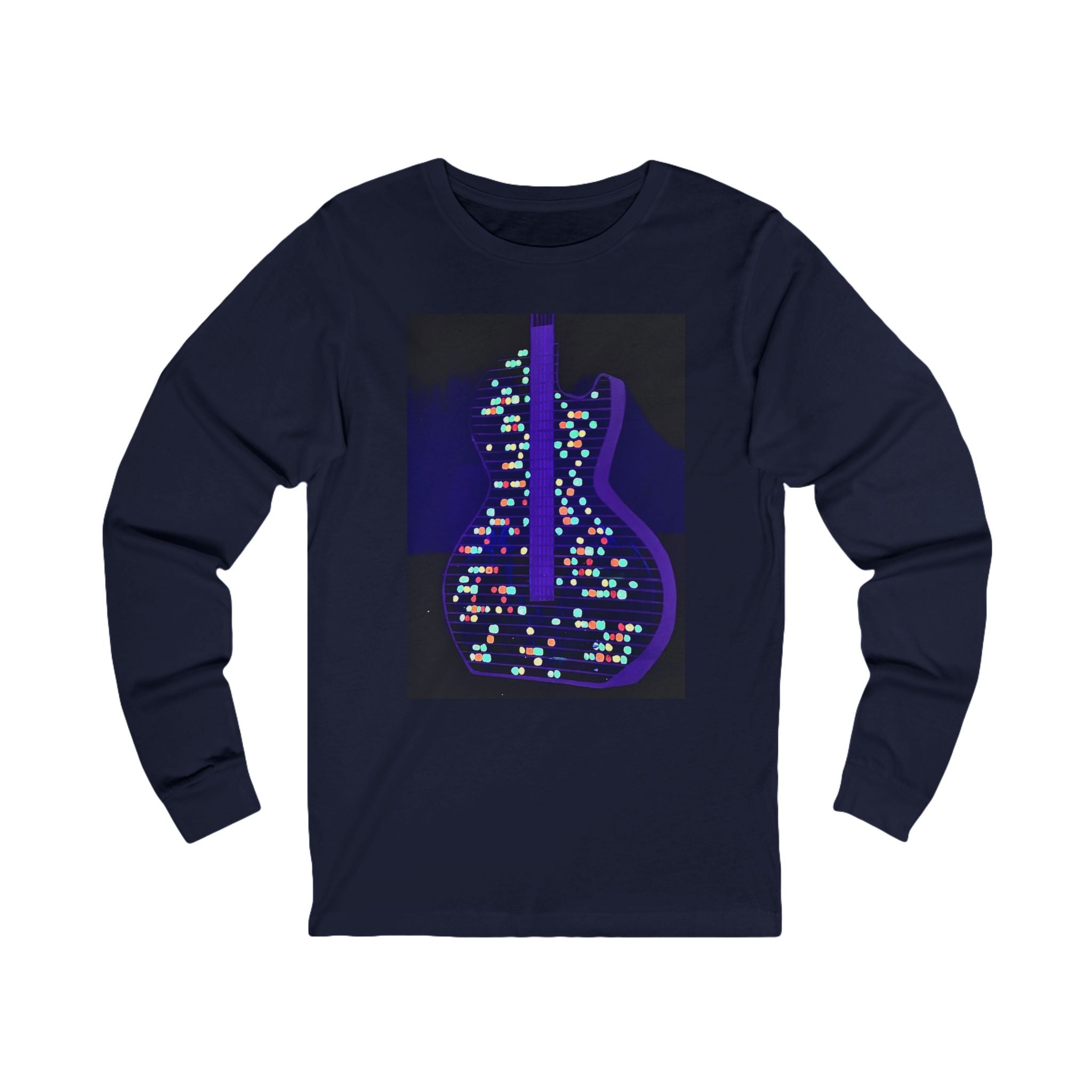 ALL AMERICAN GUITAR Long Sleeve Tee — Neon