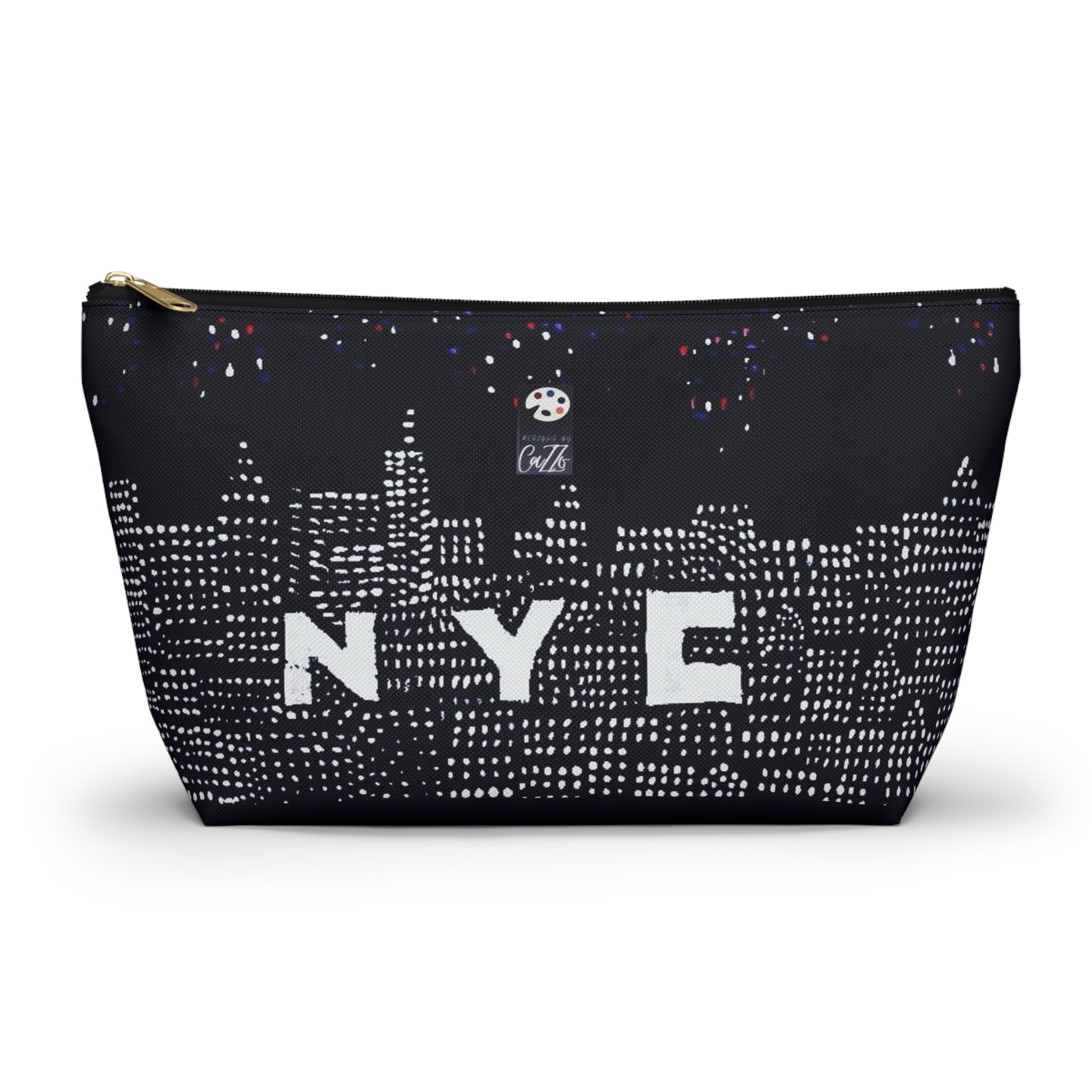 NYC Skyline Accessory Pouch — "NYC SKYLINE&