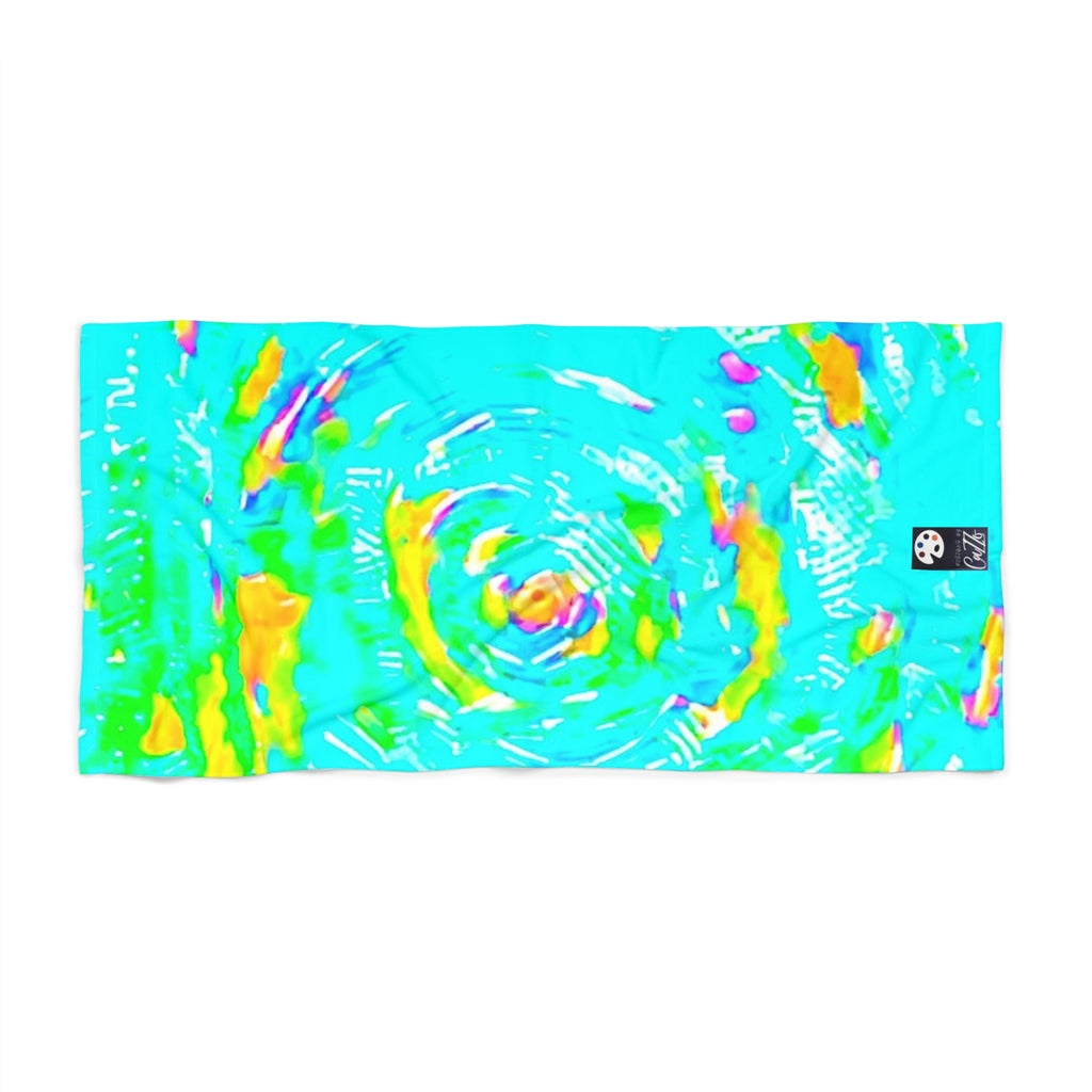BEACH TOWEL "Hurricane" Teal