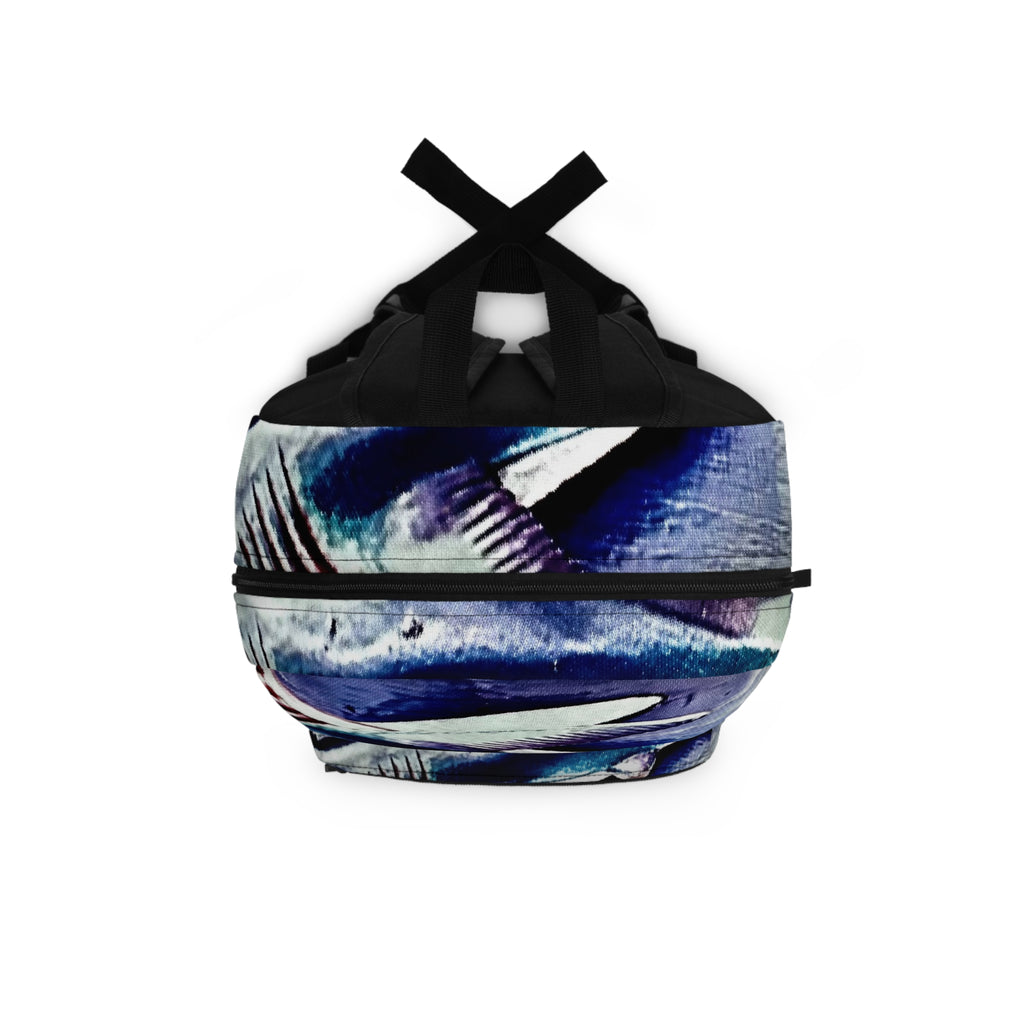 SHARK WEEK Backpack "Beneath the Surface" Blue Steel