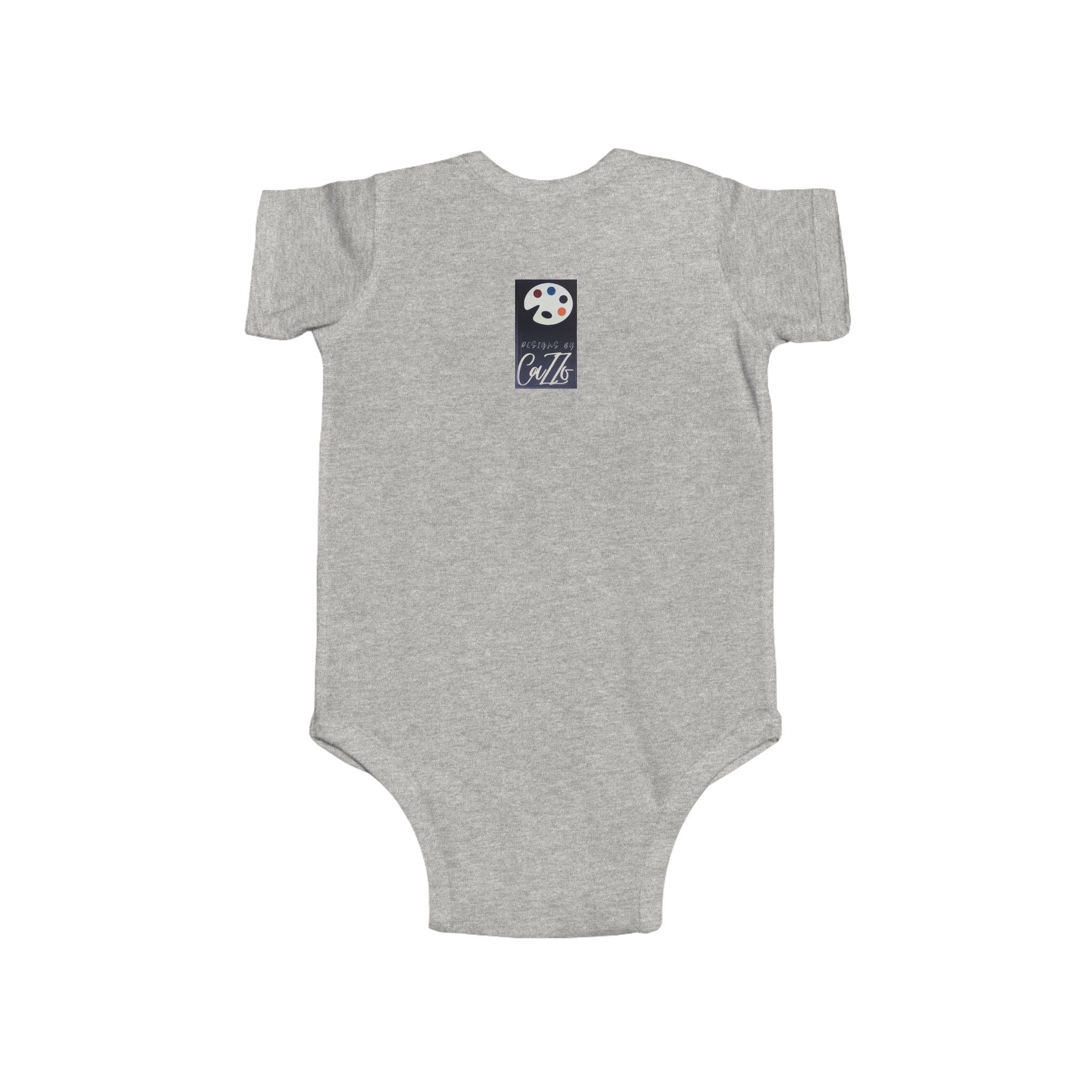 "BABY TALK TEES"  0.24 MONTHS  "I got the check" Baby Onesie