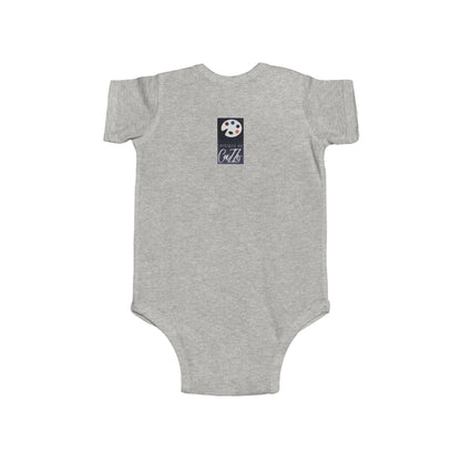 "BABY TALK TEES"  0.24 MONTHS  "I got the check" Baby Onesie