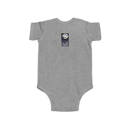 "BABY TALK TEES"  0.24 MONTHS  "I got the check" Baby Onesie