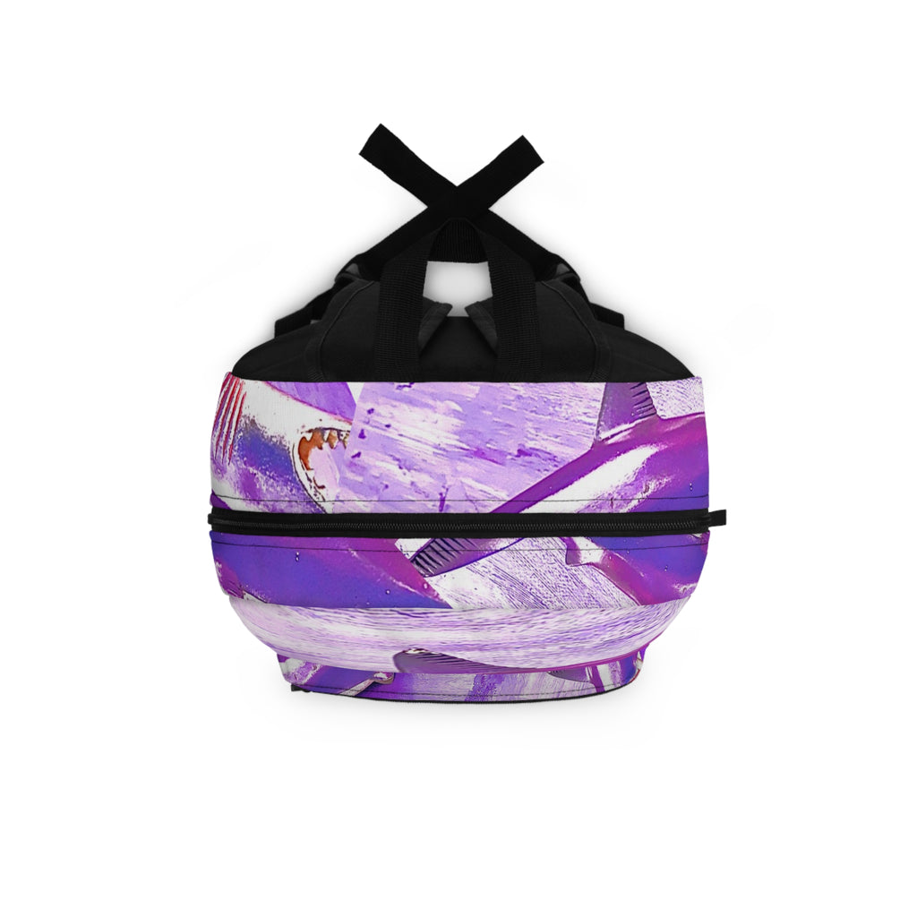 SHARK WEEK Backpack "Beneath the Surface" Purple