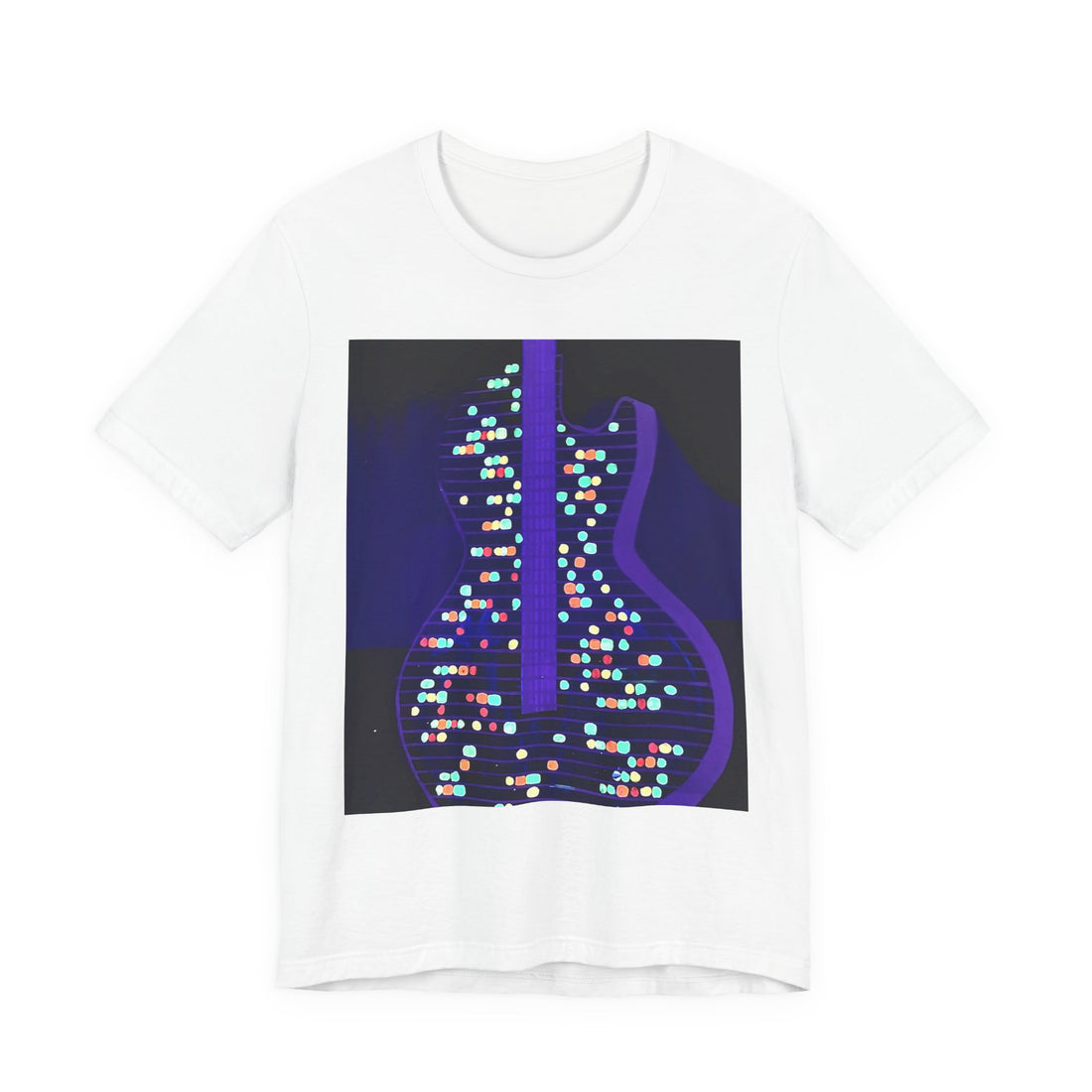 ALL AMERICAN GUITAR T-Shirt — Neon