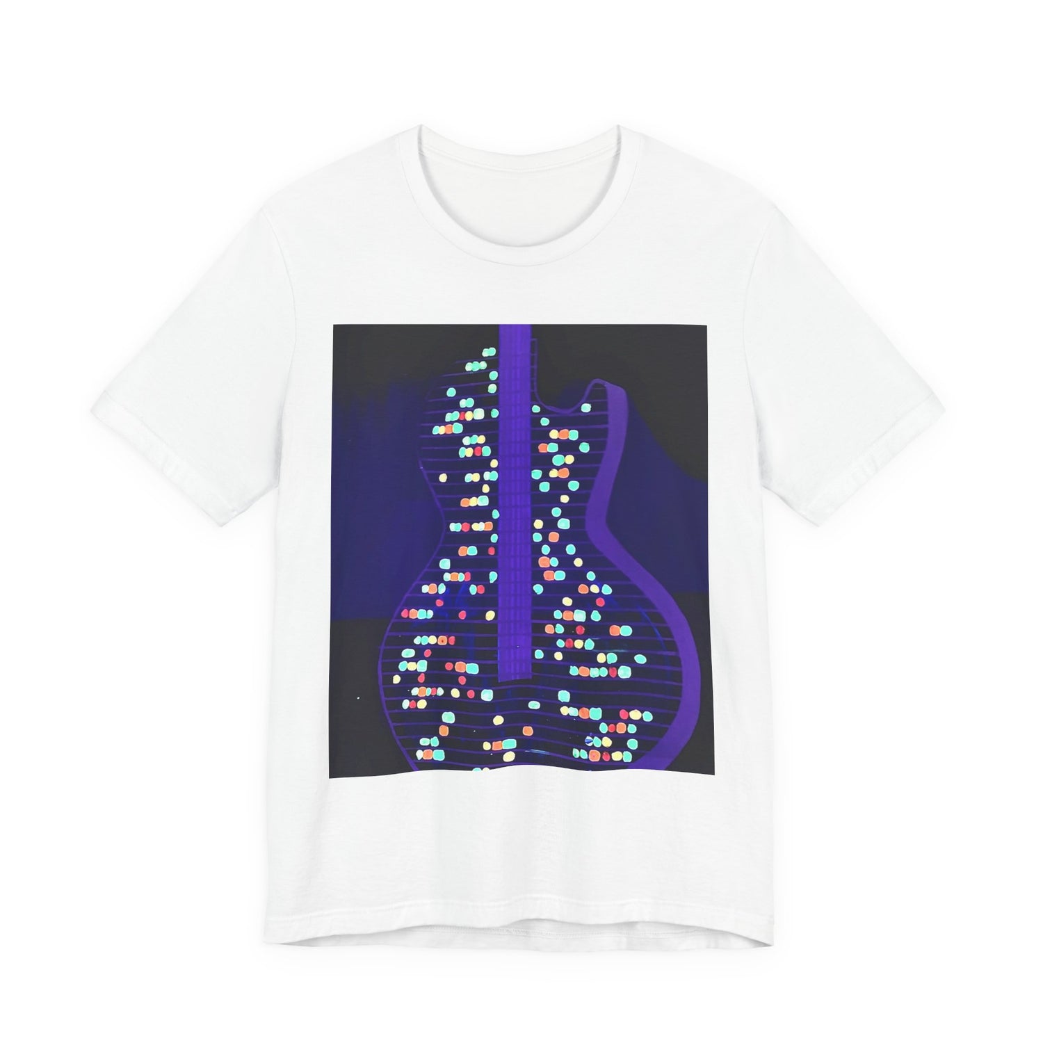 ALL AMERICAN GUITAR T-Shirt — Neon