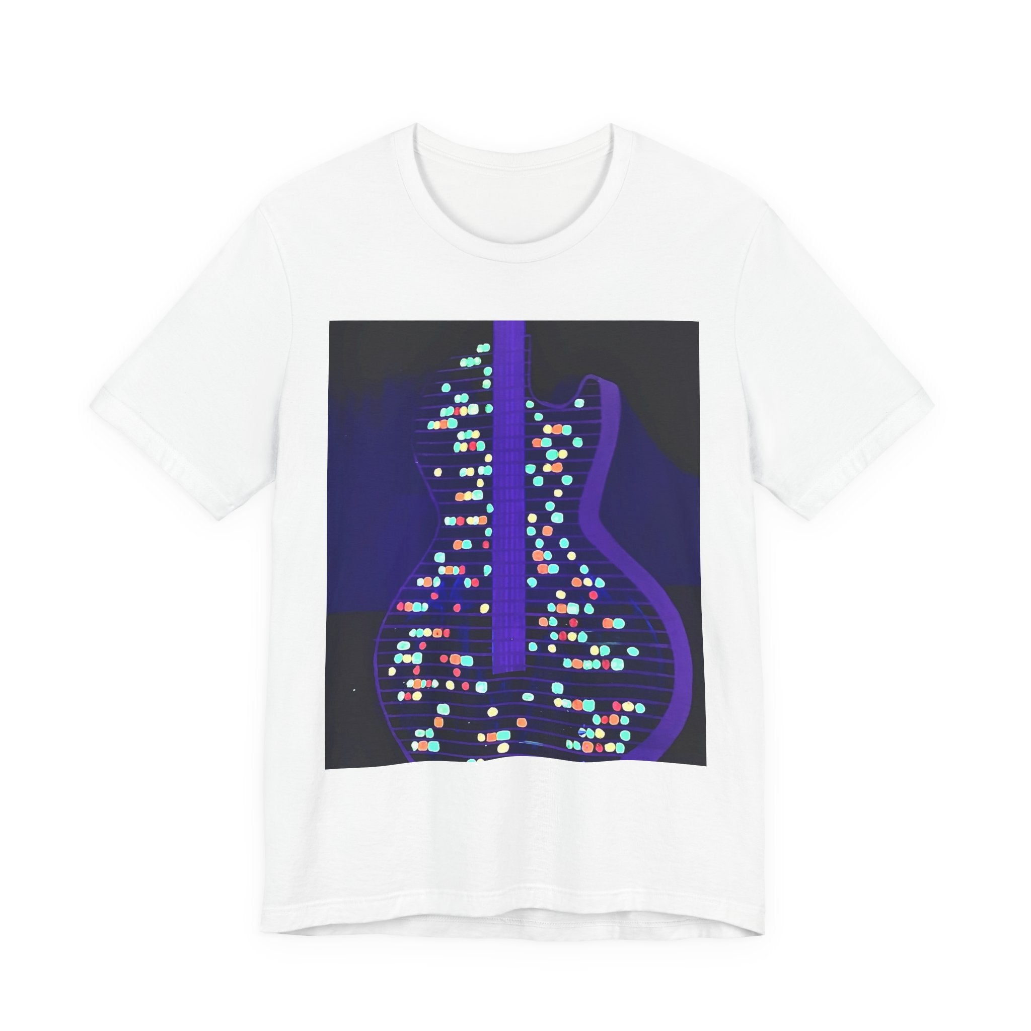 ALL AMERICAN GUITAR T-Shirt — Neon
