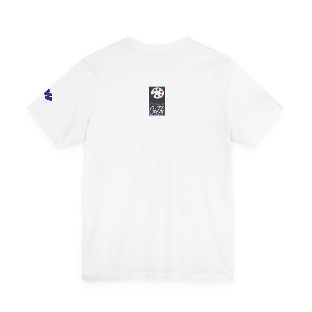 SHARK WEEK  T Shirt "Beneath the Surface" BLUE  - With SW on sleeve/logo on back