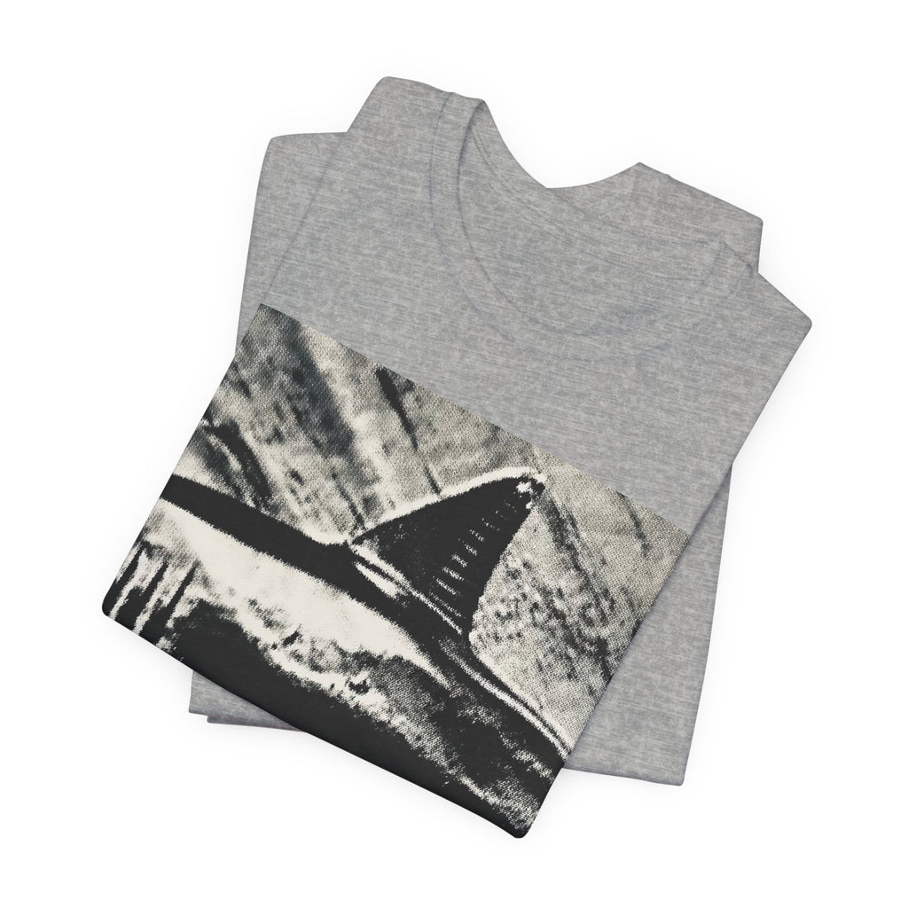 SHARK WEEK T SHIRT -  "Beneath the Surface"  Monochrome