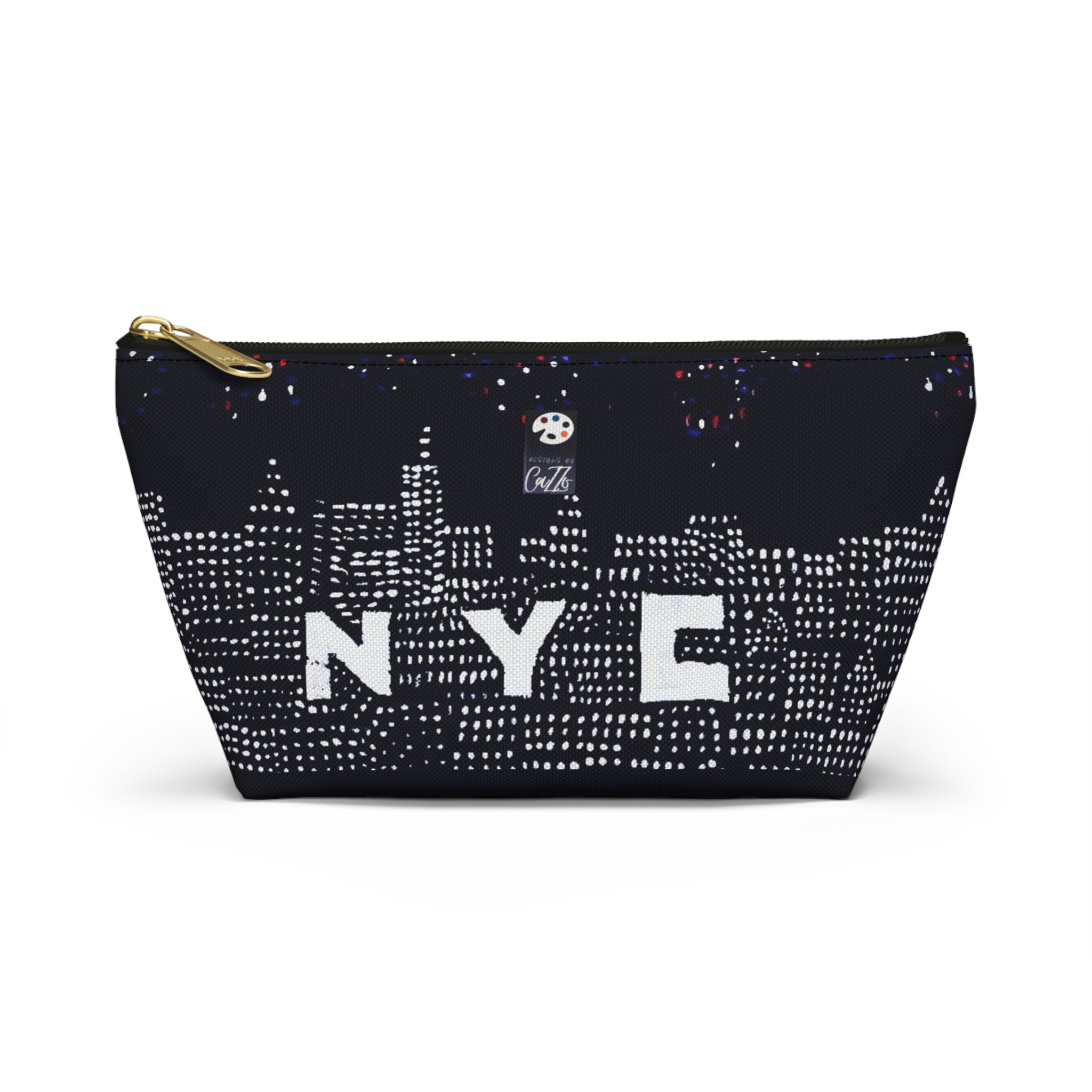 NYC Skyline Accessory Pouch — "NYC SKYLINE&
