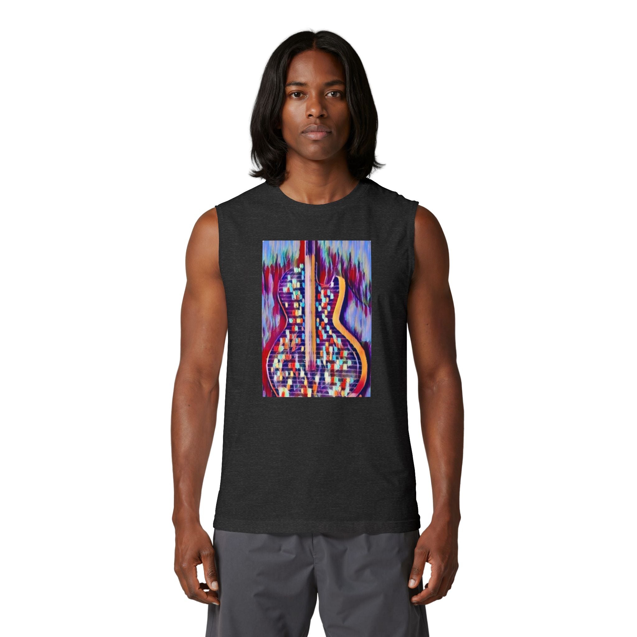 ALL AMERICAN GUITAR Muscle Tank — Mosaic