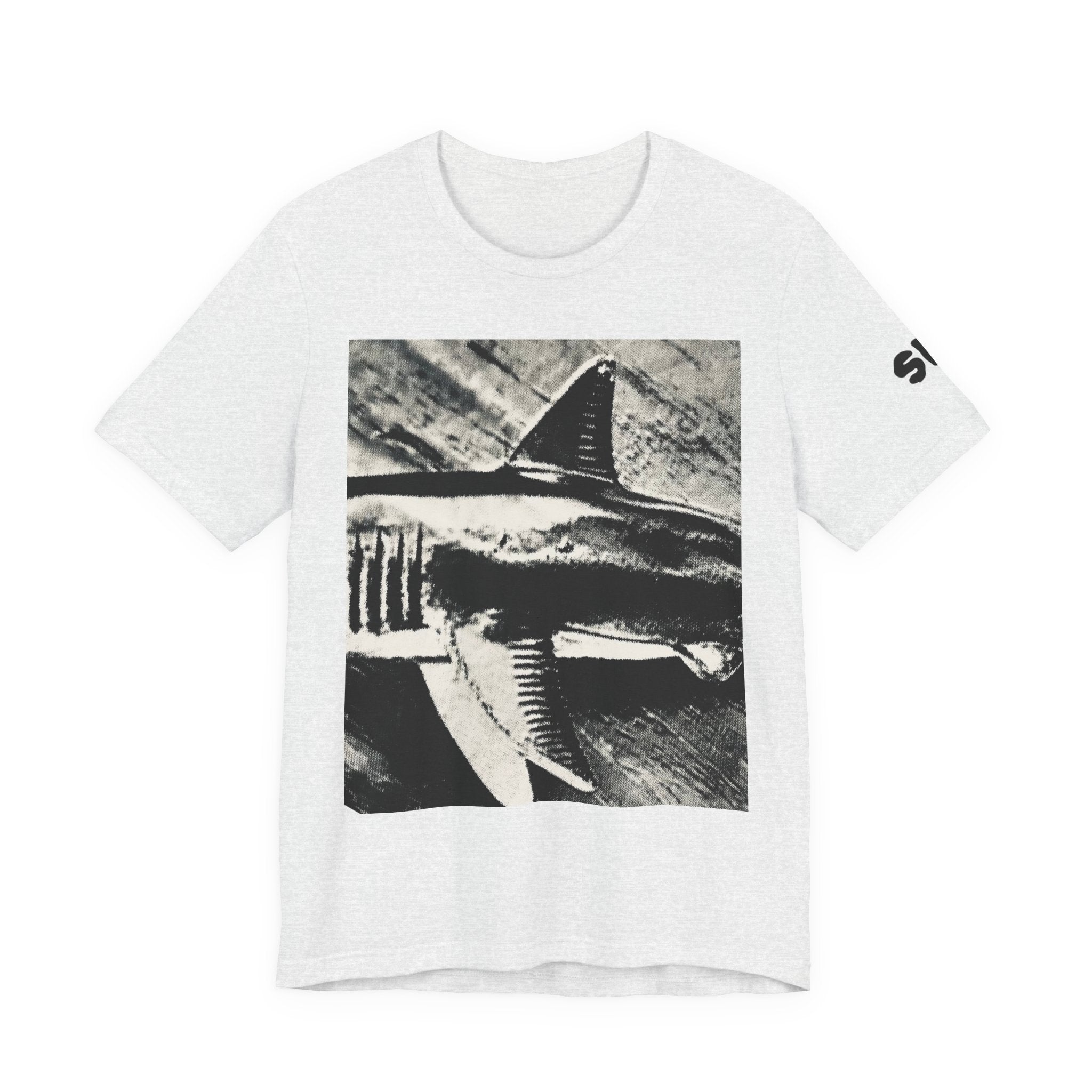 SHARK WEEK T SHIRT -  "Beneath the Surface"  Monochrome