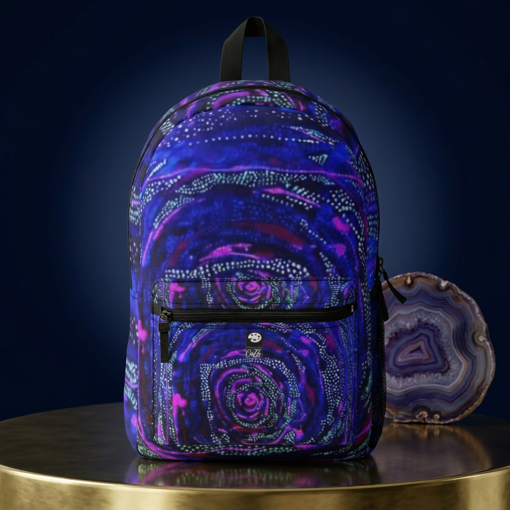 BACKPACK "SPACE ODYSSEY" (BLACK LIT VERSION)