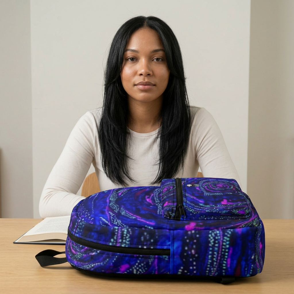 BACKPACK "SPACE ODYSSEY" (BLACK LIT VERSION)