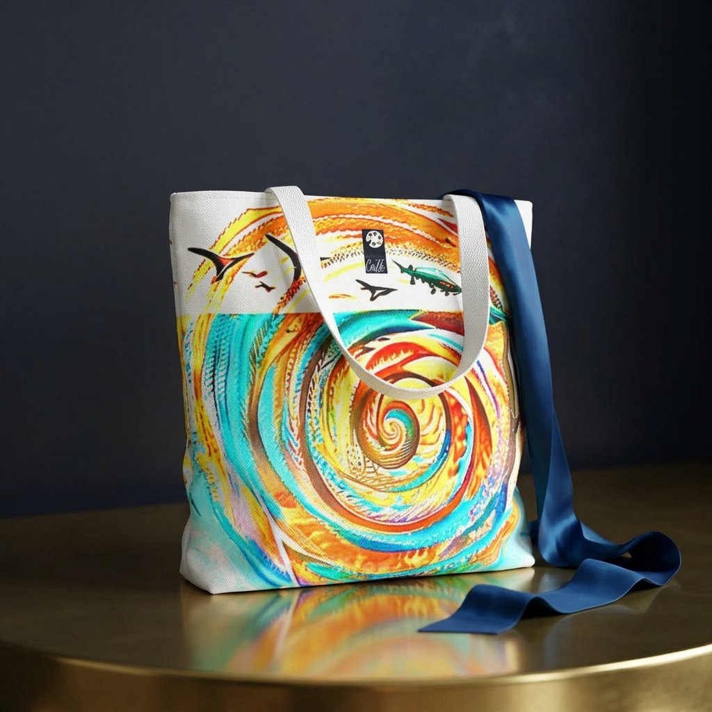 SHARK WEEK Tote "Head Above Water"
