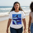 Beneath the Surface Blue Shark Week T Shirt