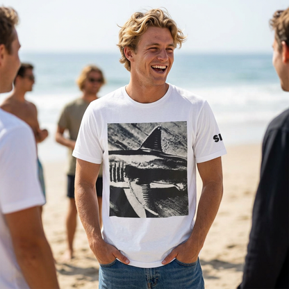 Beneath the Surface Shark Week T Shirt