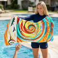 BEACH TOWEL "Head Above Water"