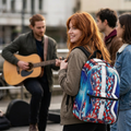 All American Guitar Backpack — Red White & Blue