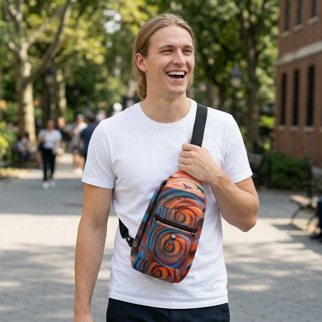 SLING BAG "HEAD ABOVE WATER"