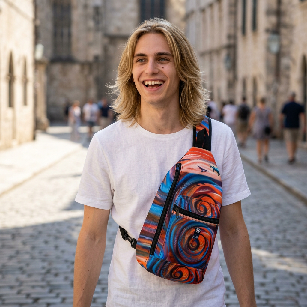 SLING BAG "HEAD ABOVE WATER"