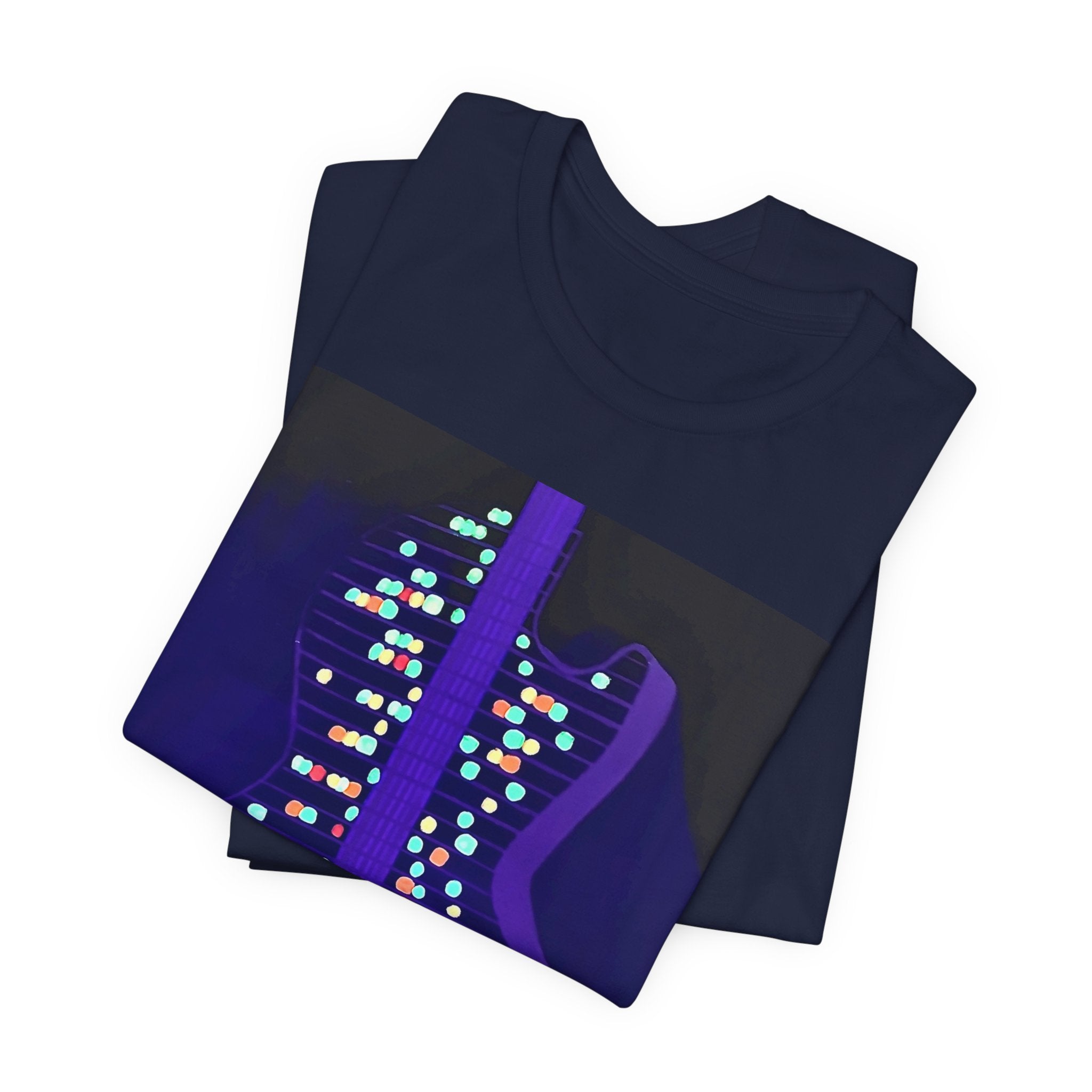 ALL AMERICAN GUITAR T-Shirt — Neon