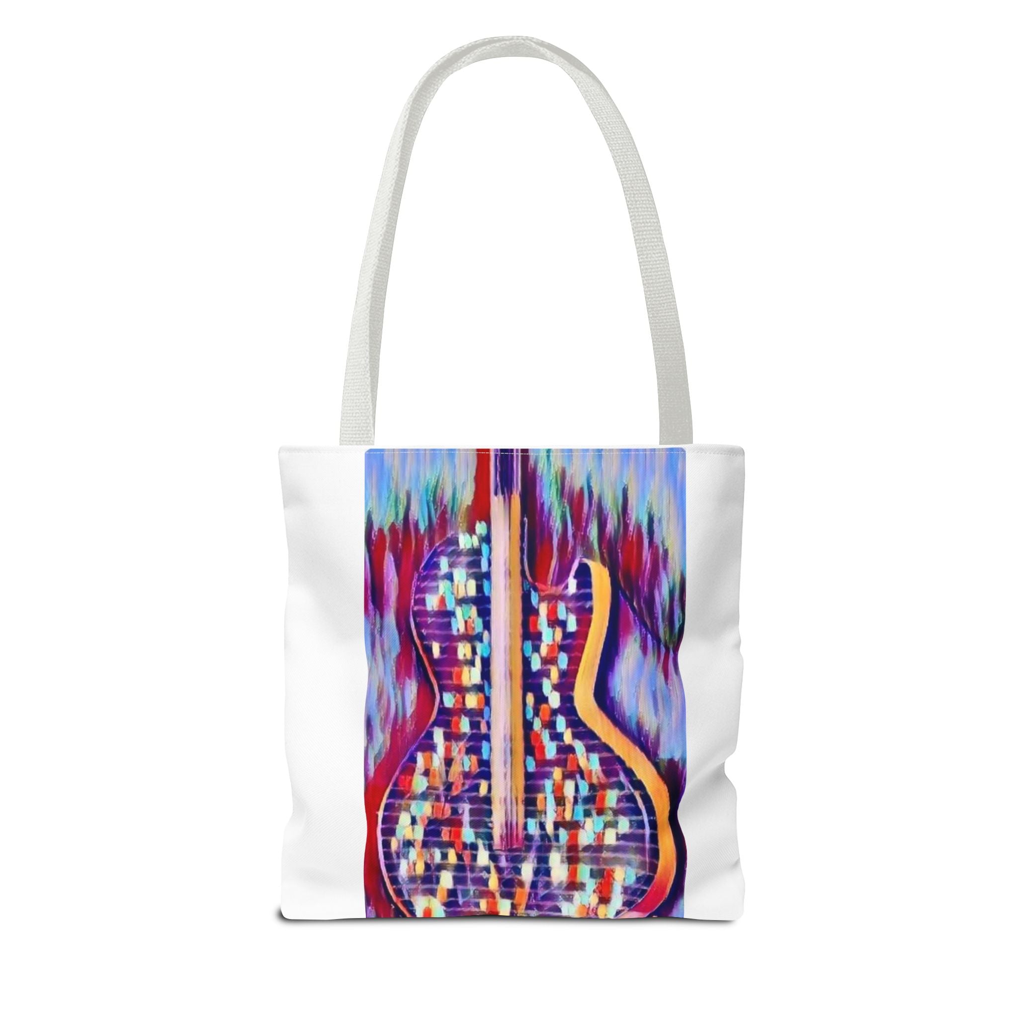 All American Guitar Tote  Mosaic Tote Bag