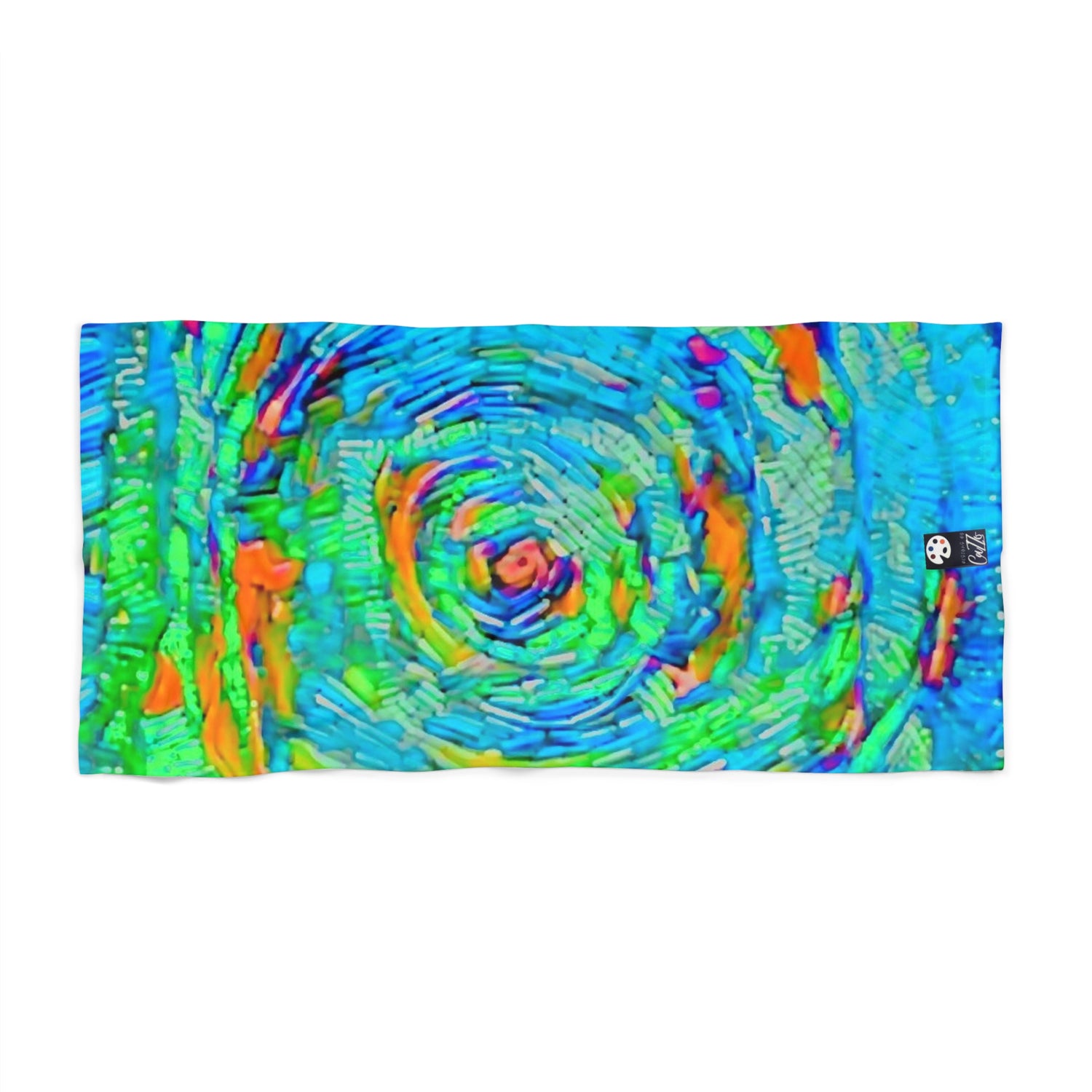 BEACH TOWEL "Hurricane" Blue