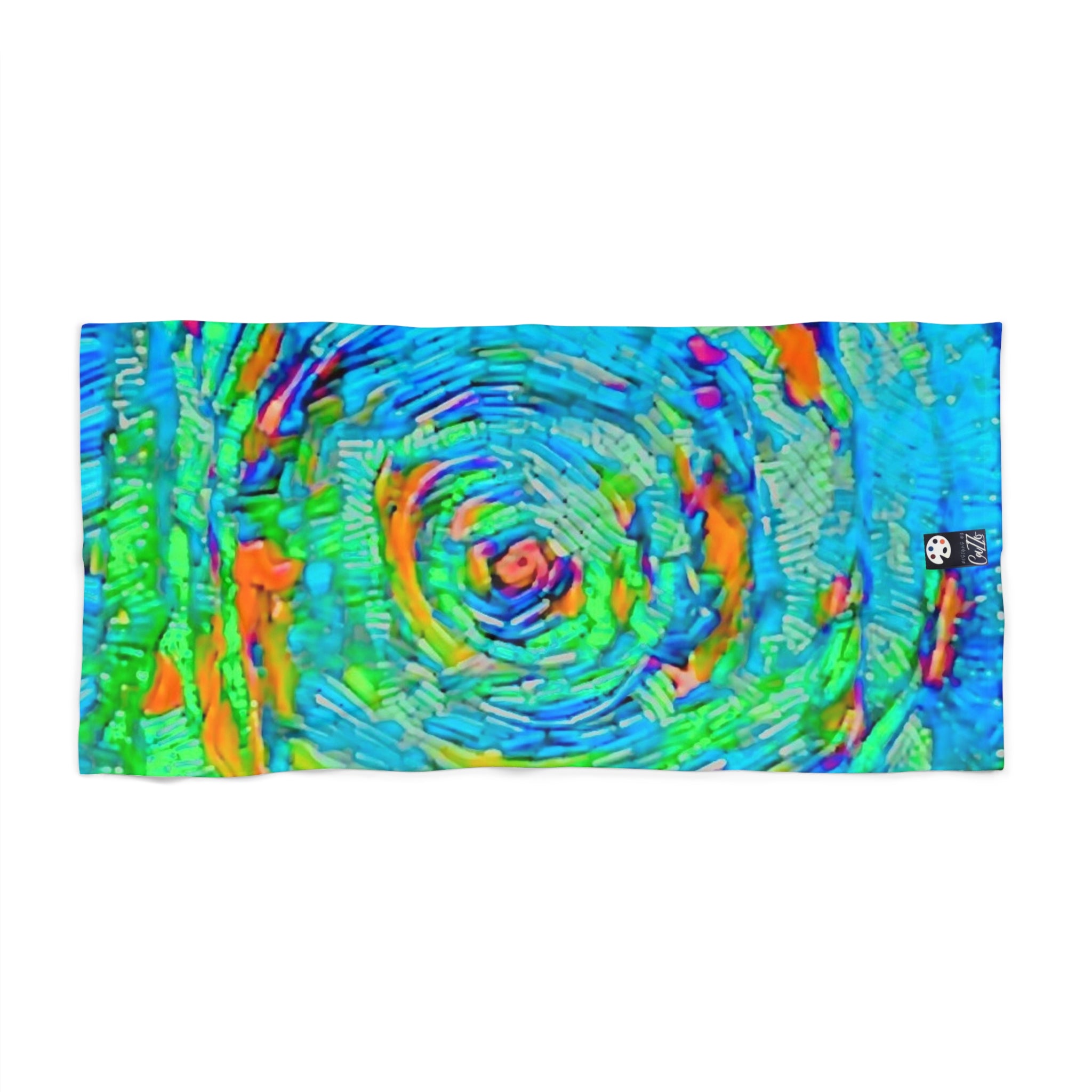 BEACH TOWEL "Hurricane" Blue