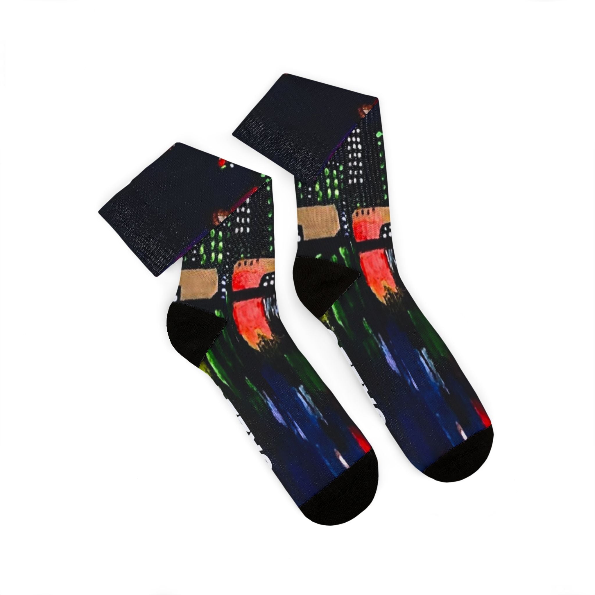 CAZZO SOCKS "COLORFUL CITY"