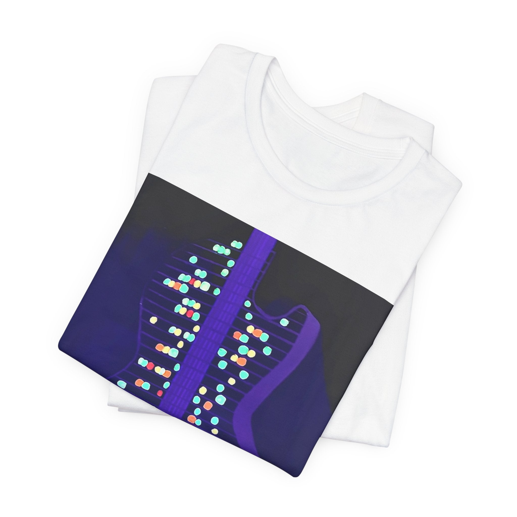 ALL AMERICAN GUITAR T-Shirt — Neon