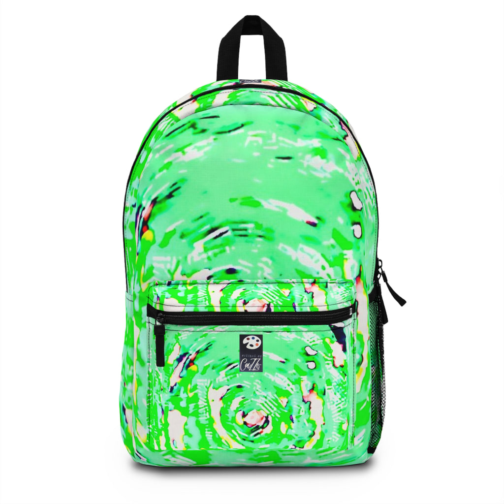 BACKPACK "HURRICANE" LIME GREEN