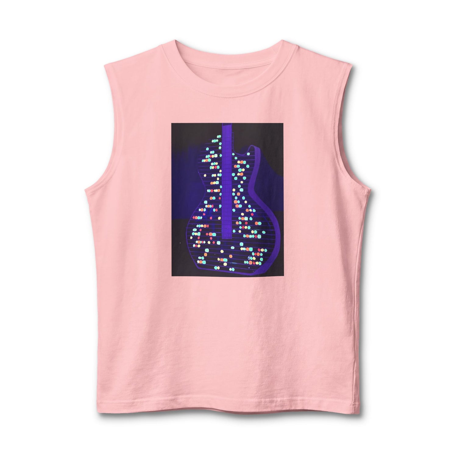 ALL AMERICAN GUITAR Muscle Tank — Neon